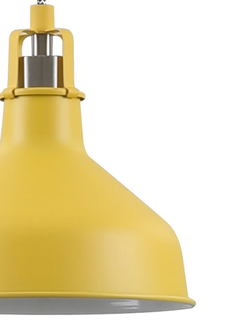 Switch Elegant Style Pendant Light Unique Luxury Quality Material for the Perfect Stylish Home Sand Yellow 19 x 19 x 168.5cm Sand Yellow/Satin Nickel