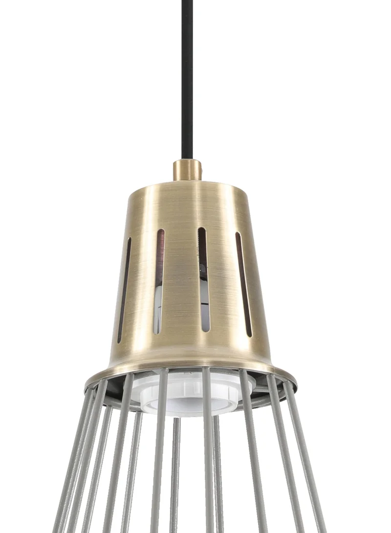 Switch Elegant Style Pendant Light Unique Luxury Quality Material for the Perfect Stylish Home Sand Grey/Antique Brass 210 x 210 x 215mm