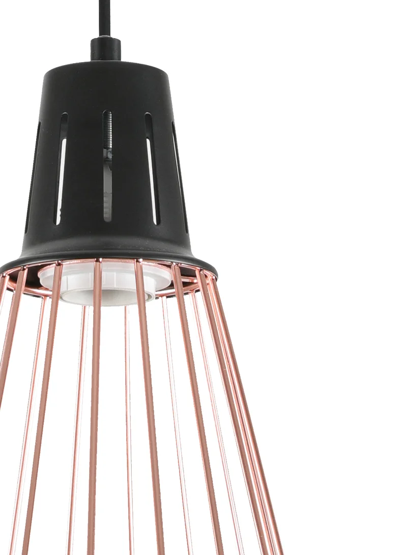 Switch Elegant Style Pendant Light Unique Luxury Quality Material for the Perfect Stylish Home Matt Black/Rose Gold 18 x 18 x 185cm Matt Black/Rose Gold 18 x 18 x 185cm