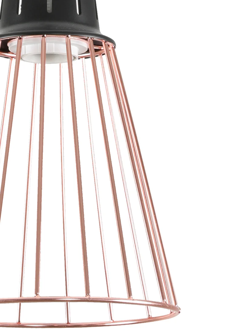 Switch Elegant Style Pendant Light Unique Luxury Quality Material for the Perfect Stylish Home Matt Black/Rose Gold 18 x 18 x 185cm Matt Black/Rose Gold 18 x 18 x 185cm