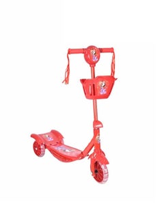 AMLA 3-Wheel Portable High Quality Musical Stylish Padded Handles Kick Scooter 62x22x70cm  - Image 1