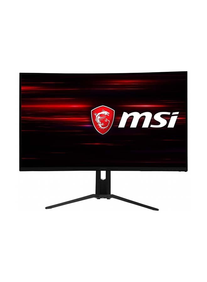 MSI - Optix MAG321CURV 32 Inch Curved Gaming Monitor/ 4K UHD/ HDR/ Mystic Light/ Night Vision/ Frameless 178* Wide View Angle/ Response Time 4MS / 60 Refresh Rate/ 2X HDMI/ 1X USB TYPE C/ 1X Display Port Black - Image 1