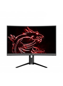 Optix MAG272CQR 27 Inch Curved Gaming Monitor/ WQHD Resolution/ HDR/ Mystic Light/ Night Vision/ Frameless 178* Wide View Angle/ Response Time 1MS/ 165 Refresh Rate/ 2X HDMI/ 1X USB TYPE C/ 1X Display Port Black