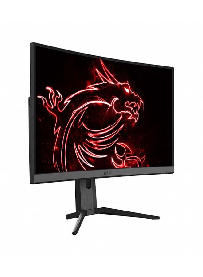 MSI - Optix MAG272CQR 27 Inch Curved Gaming Monitor/ WQHD Resolution/ HDR/ Mystic Light/ Night Vision/ Frameless 178* Wide View Angle/ Response Time 1MS/ 165 Refresh Rate/ 2X HDMI/ 1X USB TYPE C/ 1X Display Port Black - Image 1