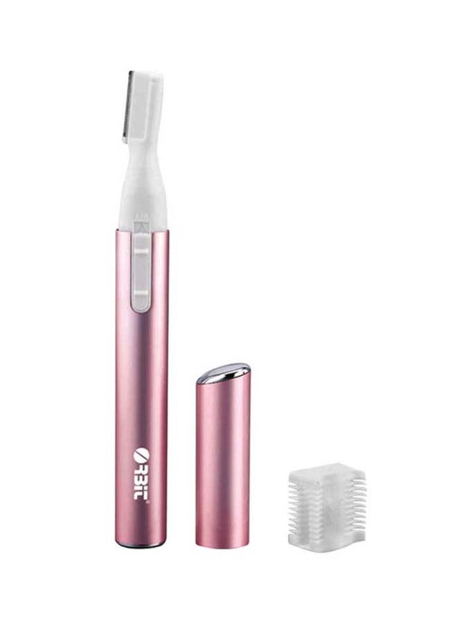 أوربت ماكينة حلاقة كهربائية محمولة وردي/أبيض - Image 1