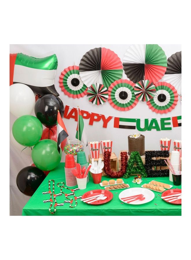 Party Centre UAE Flag With Rod Multicolour 45 x 90cm - Image 2