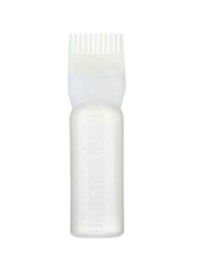 Voberry 5-Piece Hair Dye Bottle And Brush Applicator Set White 17cm - Image 3