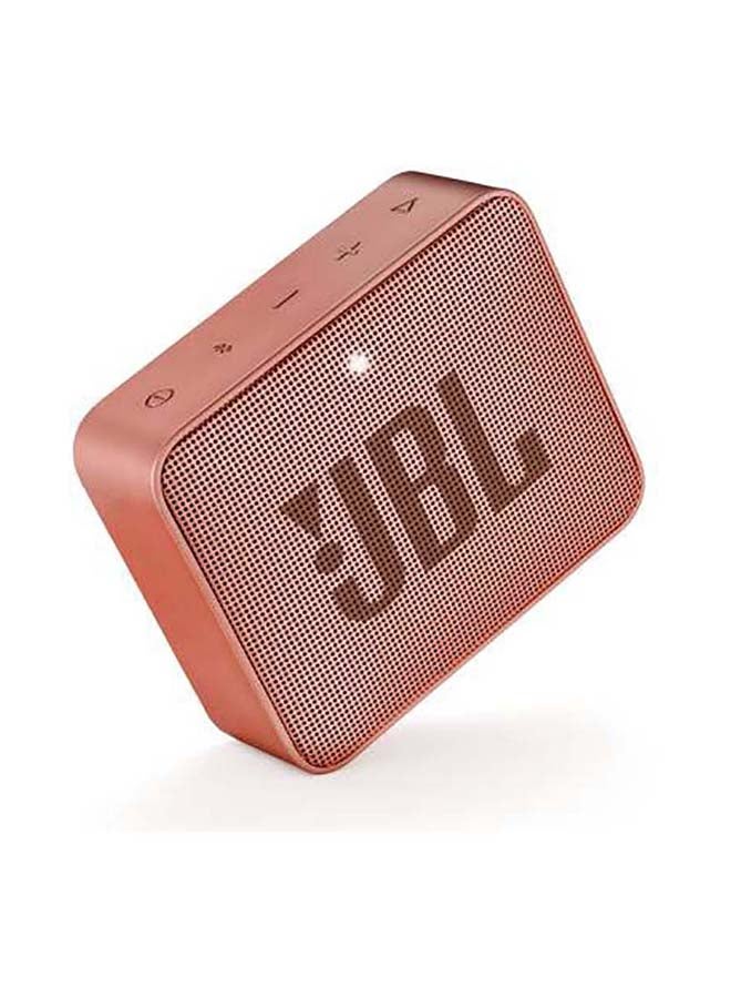 JBL - GO 2 Waterproof Portable Mini Bluetooth Speaker Sunkissed Cinnamon - Image 1