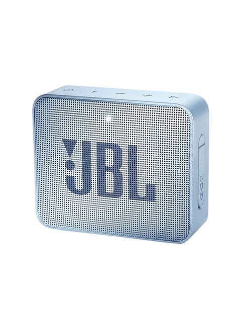 GO 2 Portable Bluetooth Wireless Speaker Cyan