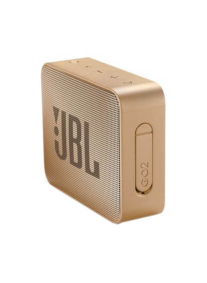 جي بي إل مكبر صوت جو 2 يعمل بتقنية البلوتوث ذهبي - Image 2