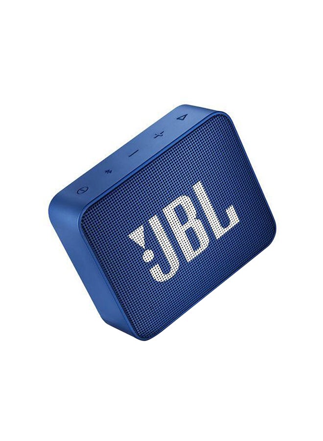 JBL - GO 2 Bluetooth Speaker Blue - Image 1