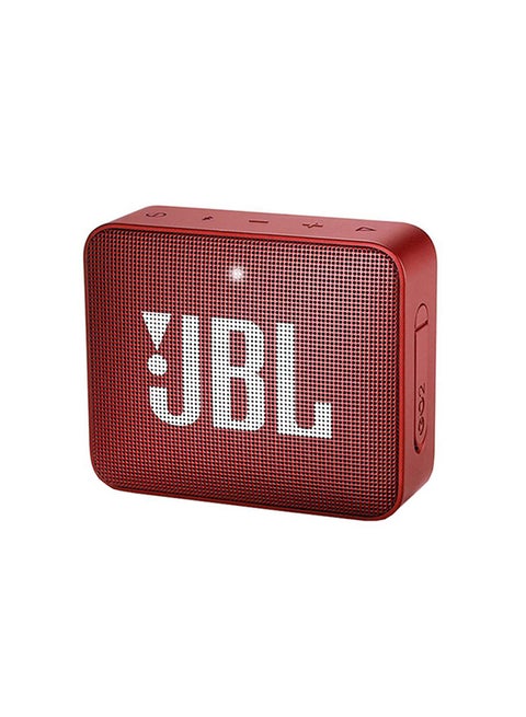 GO 2 Portable Bluetooth Speaker Red