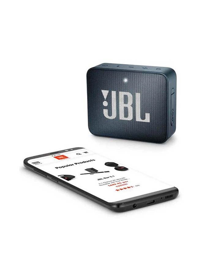 GO 2 Portable Bluetooth Speaker Navy