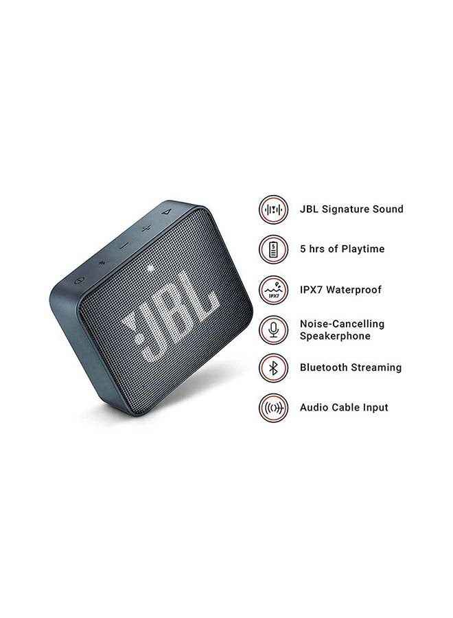 GO 2 Portable Bluetooth Speaker Navy