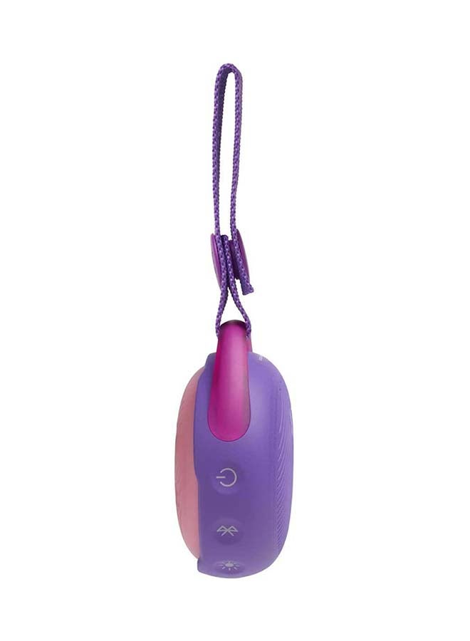 JBL - JR Pop Waterproof Portable Speaker For Kids With Built-In Light Purple - Image 1