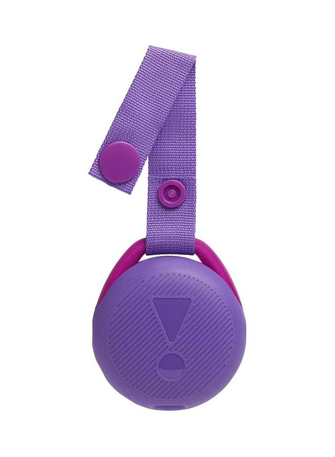 JBL - JR Pop Waterproof Portable Speaker For Kids With Built-In Light Purple - Image 1