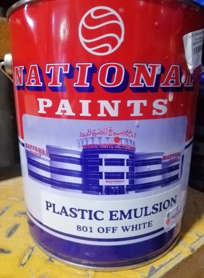 Water Based Wall Paint Off White 3.6Liters
