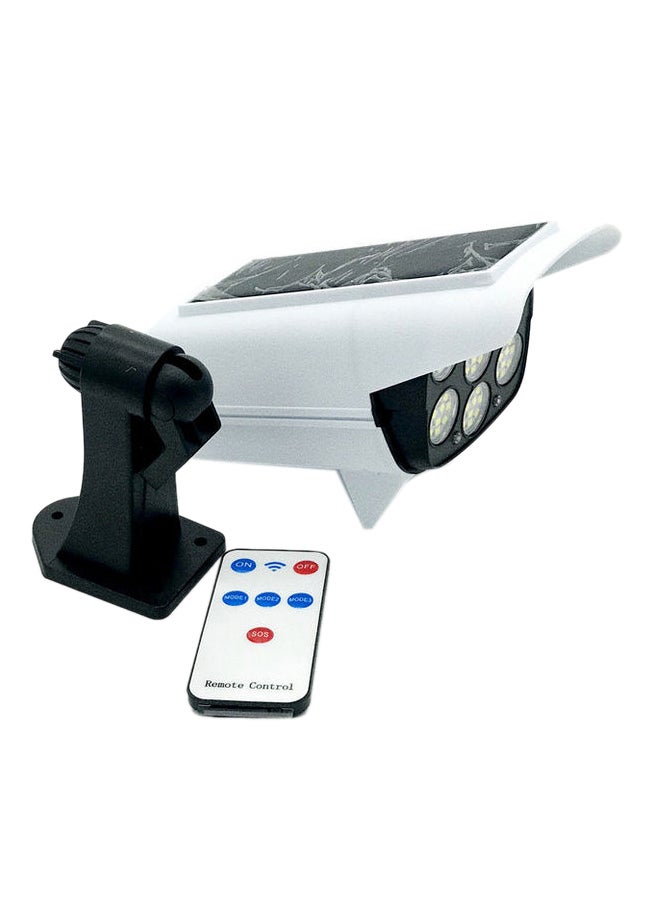 CQL Solar Sensor Light With Remote And Stand White/Black 12inch - Image 1