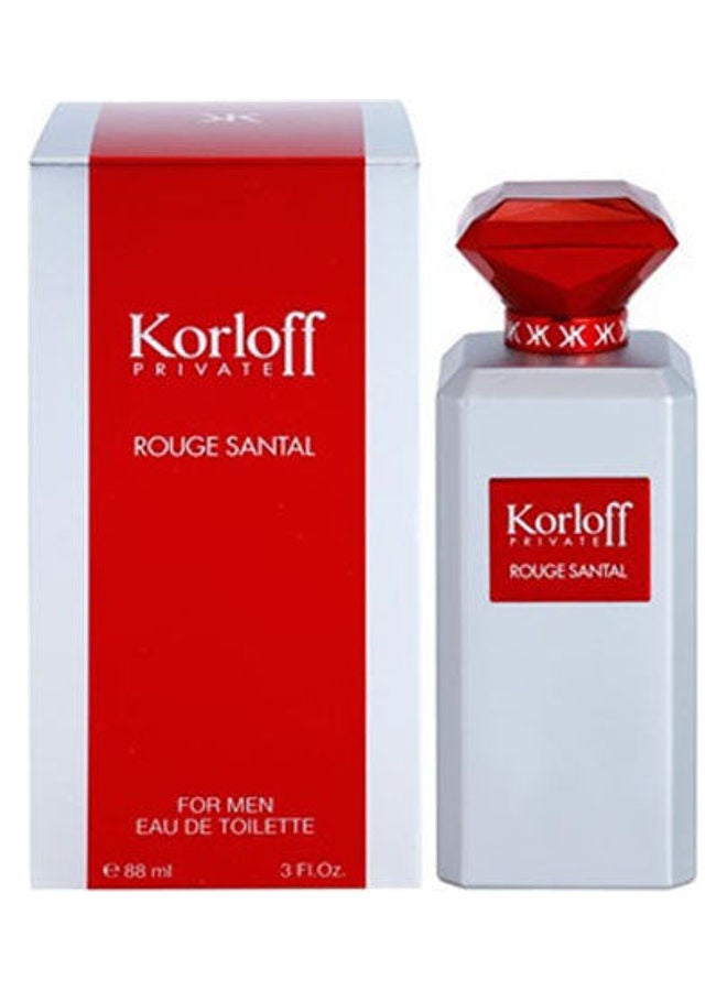 KORLOFF - Private Rouge Santal EDT 88ml - Image 1