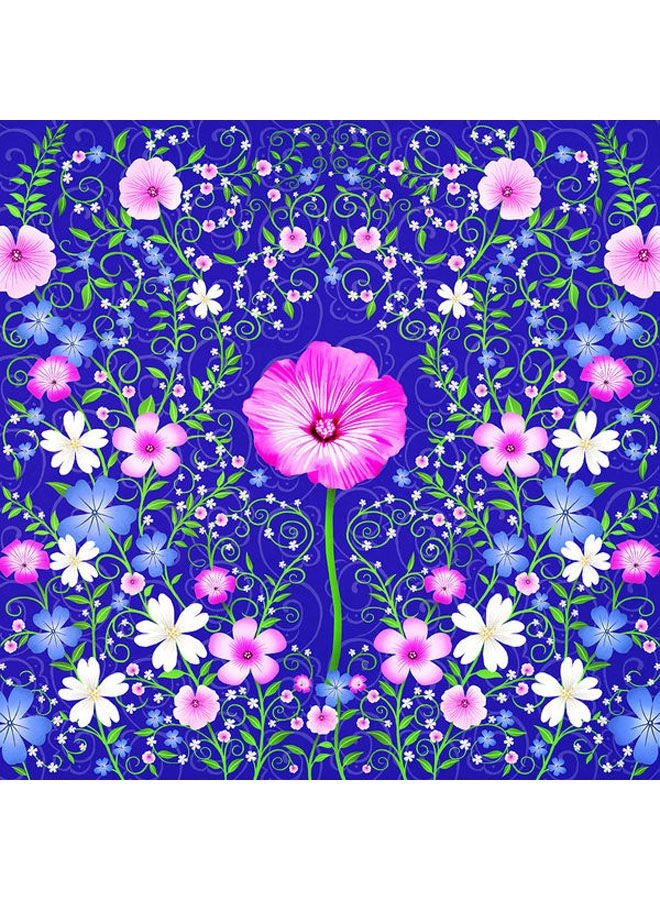 Floral Harmony Skin Cover For Macbook Pro 15In 2016 Multicolour 