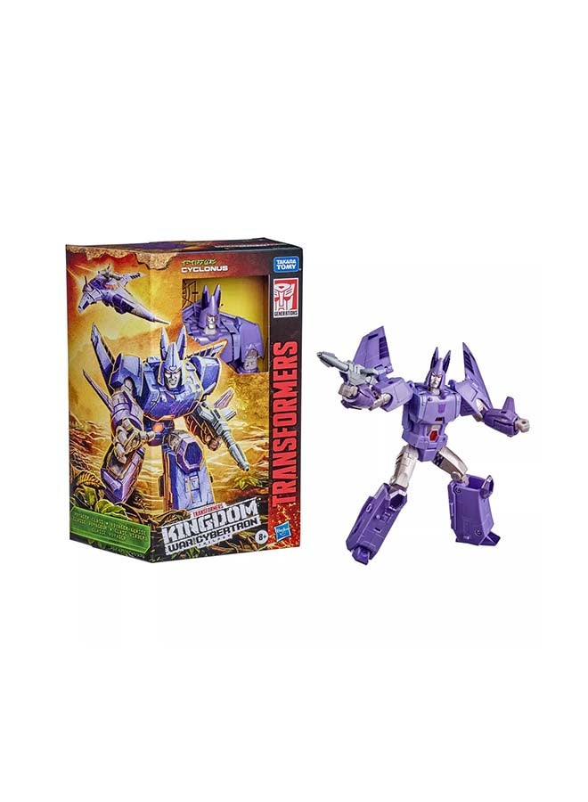 TRANSFORMERS Toys Generations War For Cybertron Kingdom Voyager WFC-K9 Cyclonus Action Figure  Kids  - Image 1