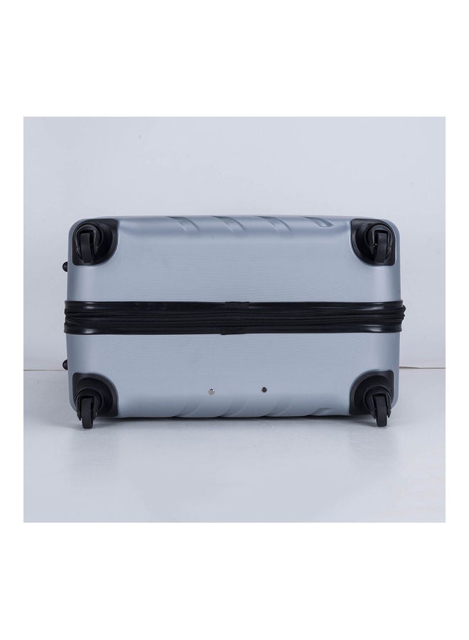 Stargold - Hardside Spinner 4 Piece Luggage Trolley Set With Number Lock Silver - Image 1