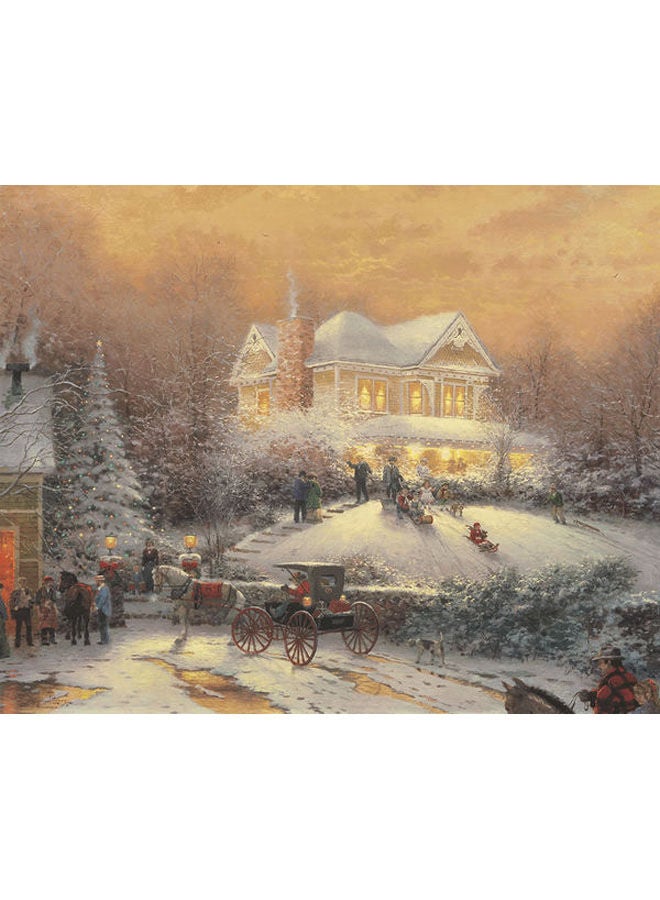 Victorian Christmas Skin Cover For Macbook Pro 15In Multicolour