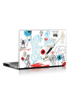 Generic Tattoo Ink Skin Cover For Macbook Pro 15In Multicolour 