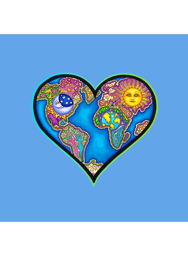 غطاء حماية لجهاز ماك بوك برو 15 في 2016 من بيس إيرث متعدد الألوان