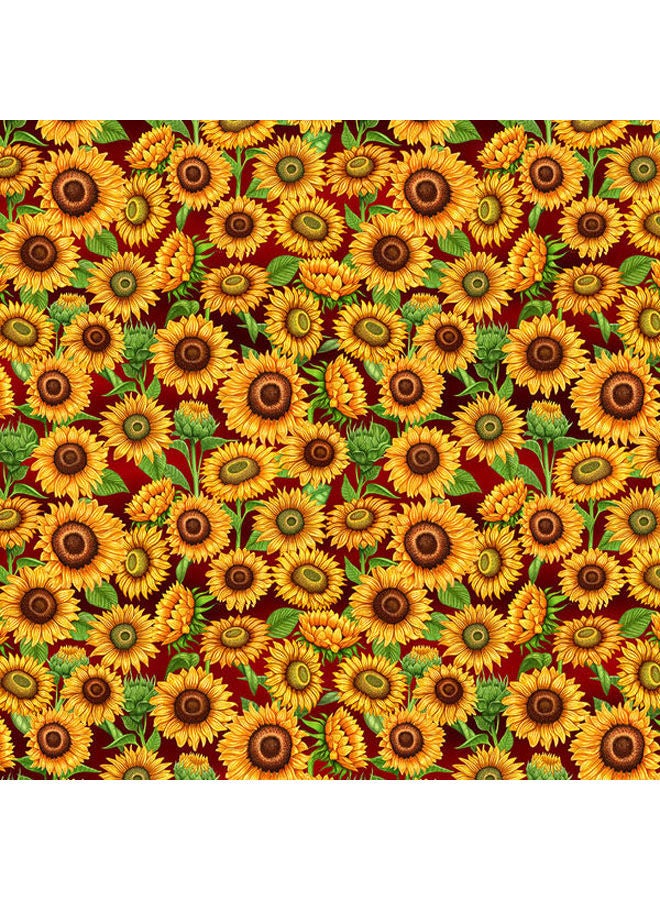 Sunflower Patch Skin Cover For Macbook Pro 15In Multicolour 