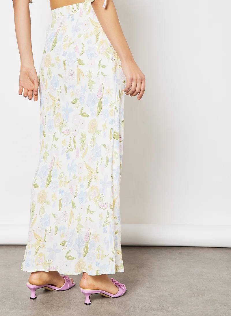 Charlie Holiday. Stella Midi Skirt Multicolour
