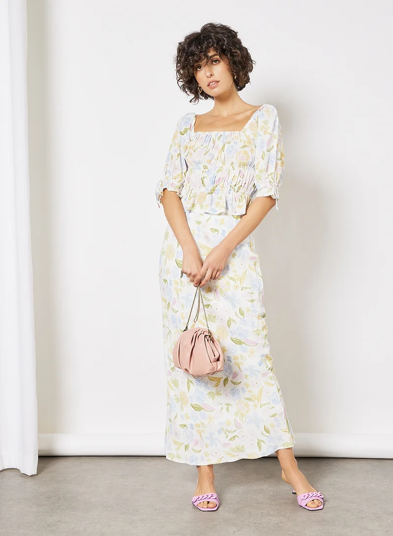 Charlie Holiday. Stella Midi Skirt Multicolour