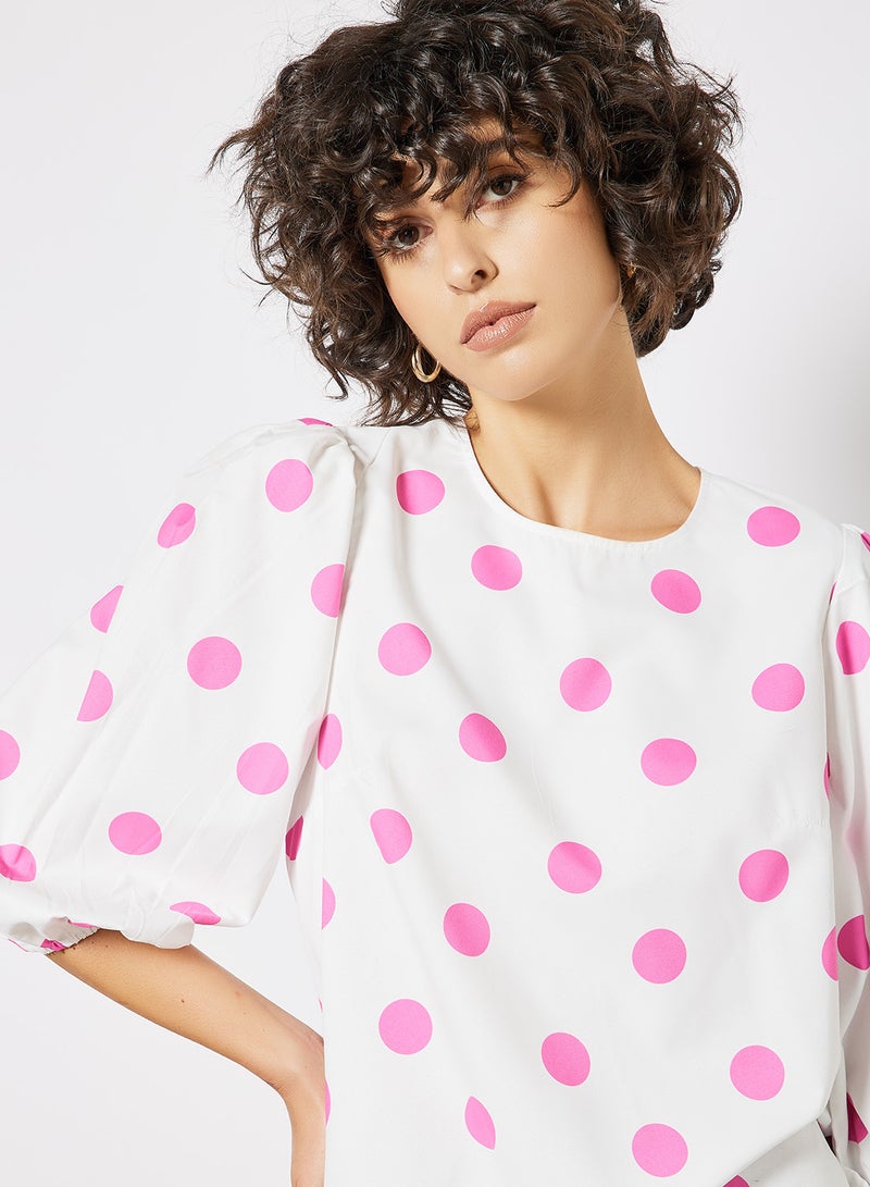 Sivvi x GenM - Floral Print Top Multicolour - Image 1