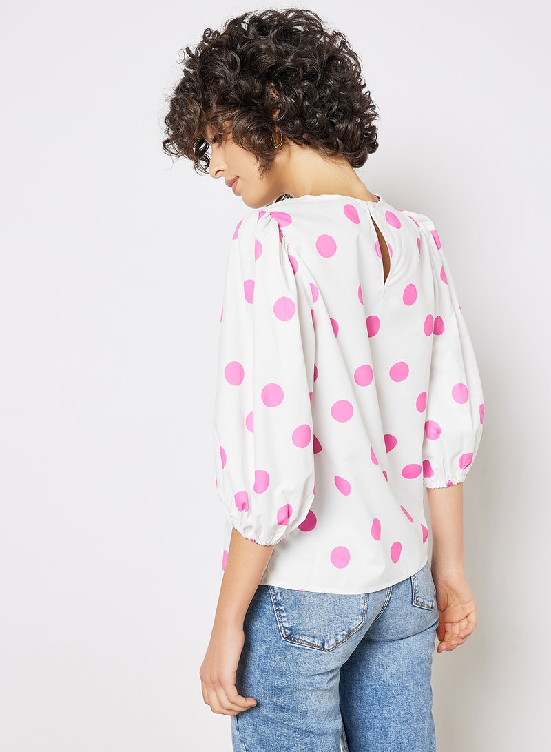 Sivvi x GenM - Floral Print Top Multicolour - Image 1