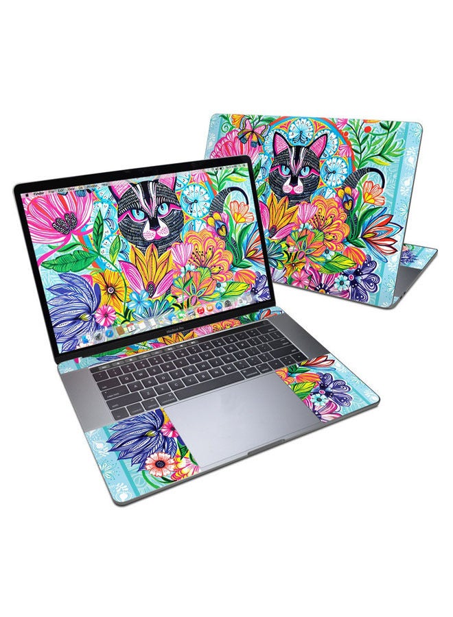 Le Chat Skin Cover For Macbook Pro 15In 2016 Multicolour