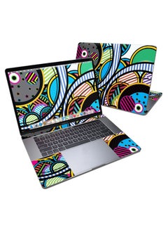 Generic Hula Hoops Skin Cover For Macbook Pro 15In Multicolour 