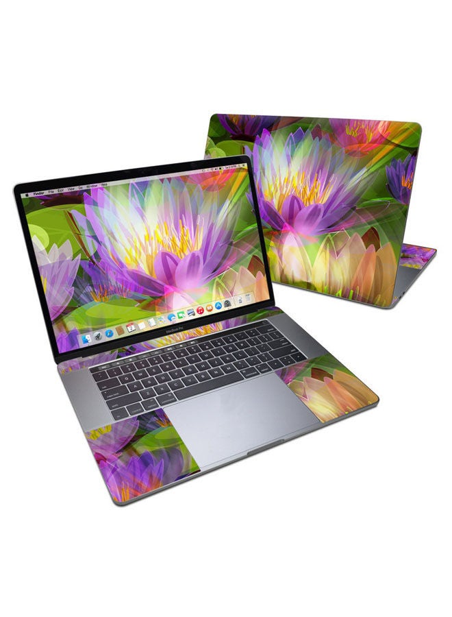 Lily Skin Cover For Macbook Pro 15In Multicolour