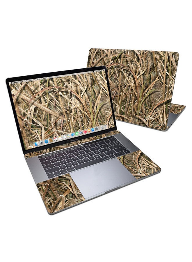 Shadow Grass Blades Skin Cover For Macbook Pro 15In Multicolour 