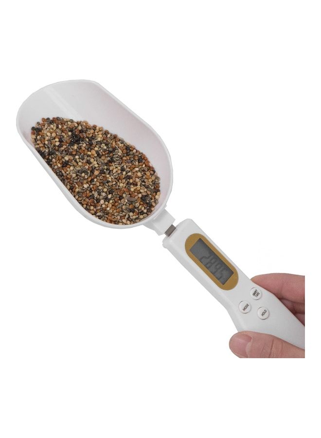 ZENHOME Digital Spoon Scale Weighing Mini LCD White 6x23cm - Image 1