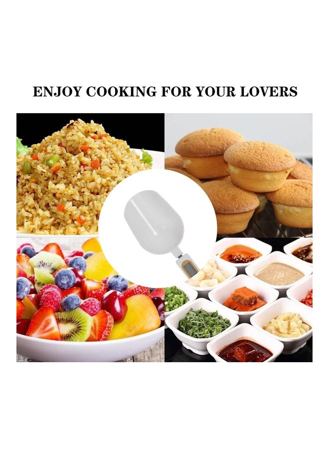 ZENHOME Digital Spoon Scale Weighing Mini LCD White 6x23cm - Image 5