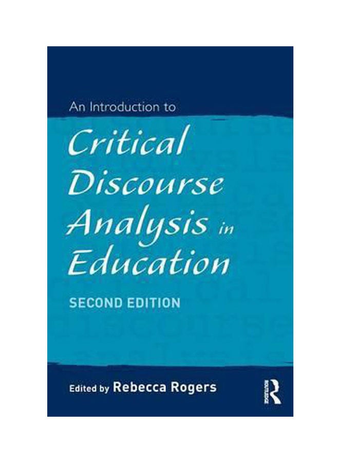 null - An Introduction to Critical Discourse Analysis in Education paperback english - 2011 - Image 1