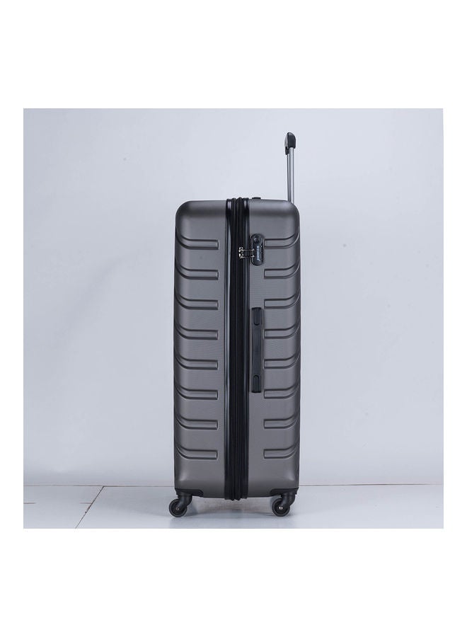 Stargold Hardside Spinner 4 Piece Luggage Trolley Set With Number Lock Charcoal  - Image 3