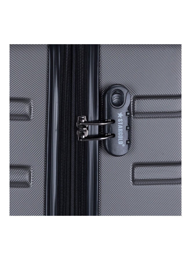 Stargold Hardside Spinner 4 Piece Luggage Trolley Set With Number Lock Charcoal  - Image 5