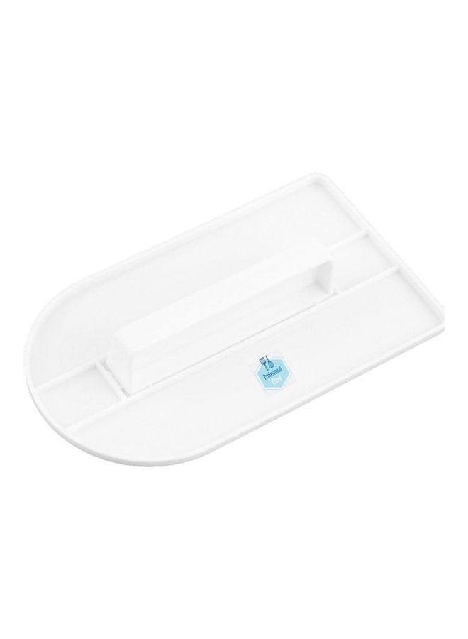 Professional Chef Cake Cream Smooth Tool White 14.5x8cm - Image 1