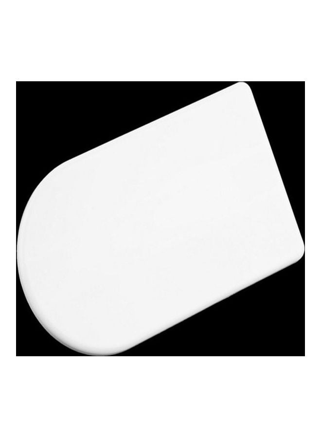 Professional Chef Cake Cream Smooth Tool White 14.5x8cm - Image 4
