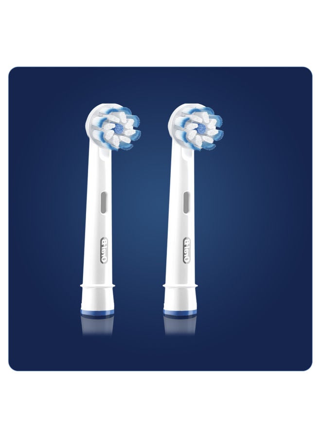 Oral-B EB 60 -2 Sensi Ultra thin for superior cleaning, Extra gentle on teeth and Gums; Compatible with all Oral-B rechargeable handles. - Image 2