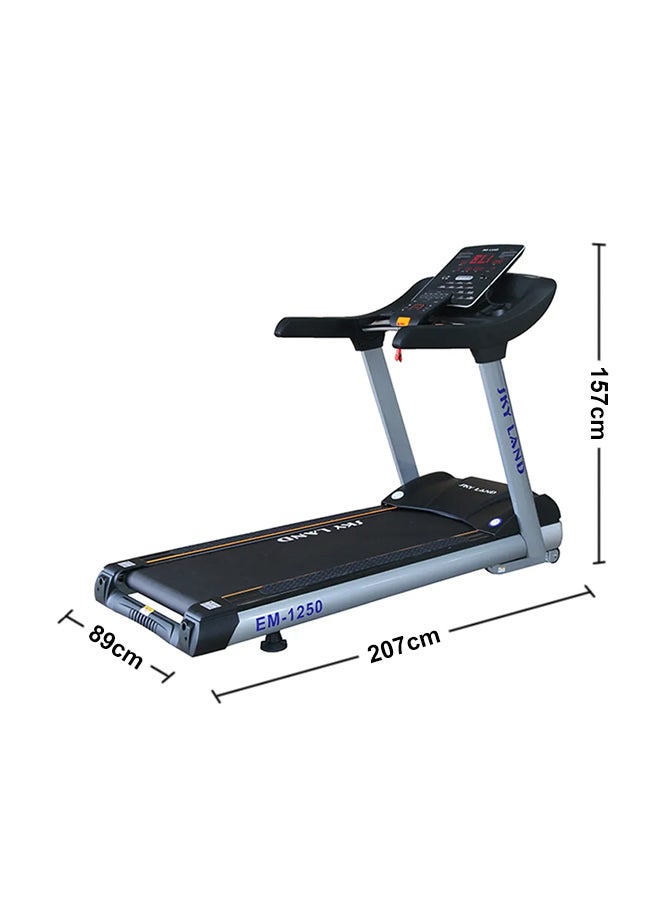 Sky Land 8HP Peak AC Motor Luxury Commercial Treadmill, 15% Auto Incline With 18 Preset Programs L 207 x W 89 x H 157 cm - Image 1