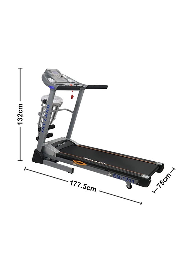 SkyLand Fitness 5HP Peak Foldable Motorized Automatic Treadmill With Massager For Home Use EM-1244  - Image 1