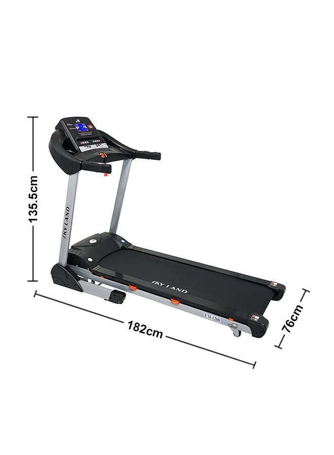 Fitness LCD Display 3.0 HP Automatic Treadmill EM-1268 