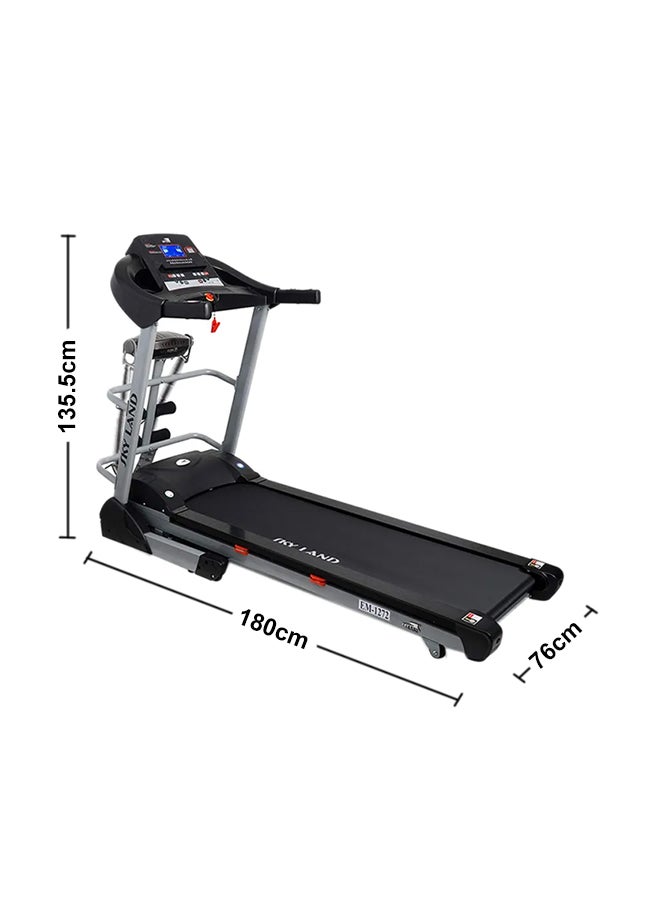 SkyLand Fitness Motorized Treadmill With Auto Incline, Massager Belt And Bluetooth Speaker EM-1272  - Image 1